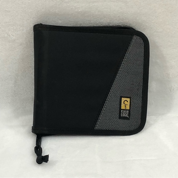Case Logic CD DVD Holder Travel Storage Wallet Black 12 Discs DVW12 Video Games. - Picture 4 of 11